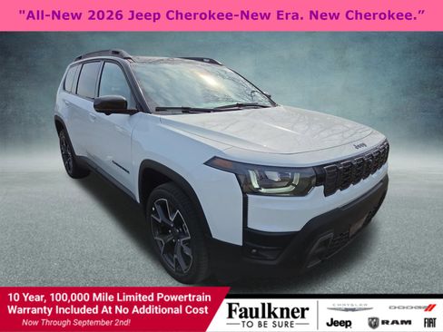 New 2026 Jeep Cherokee Overland AWD/4WD image 1