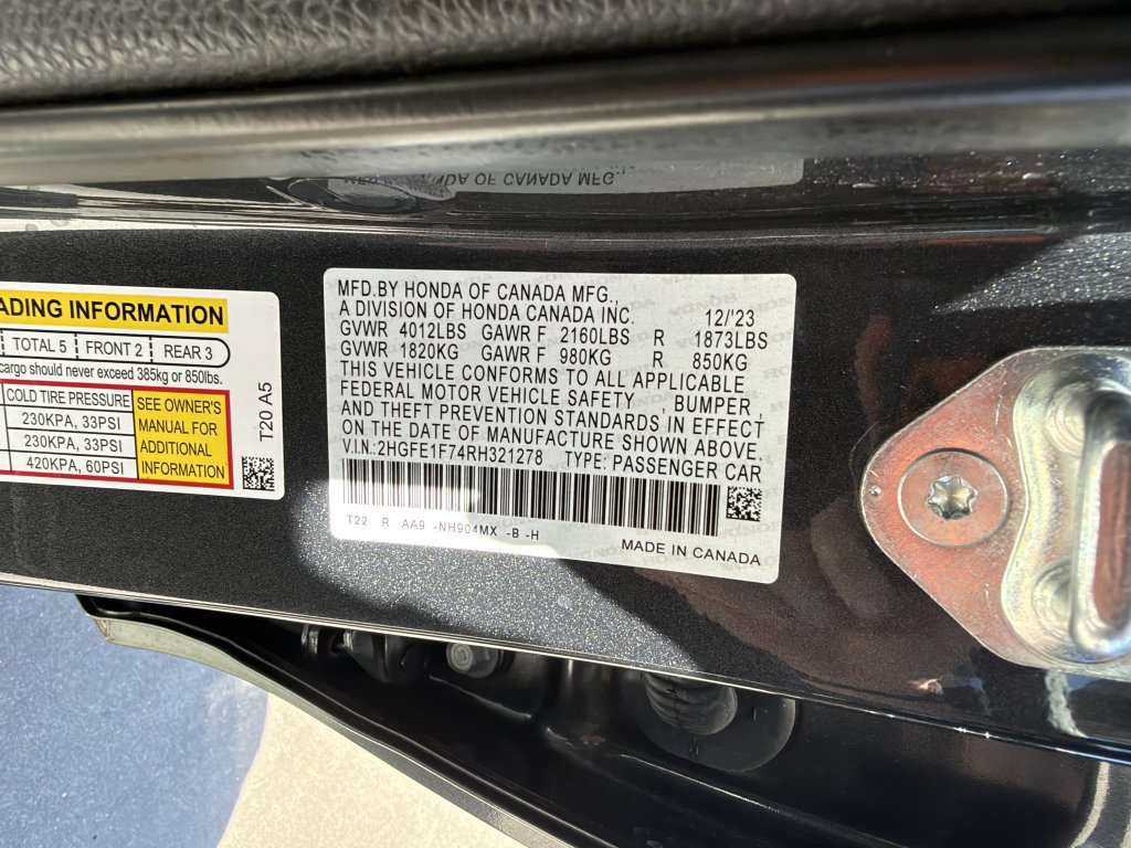 Used 2024 Honda Civic EX image 40