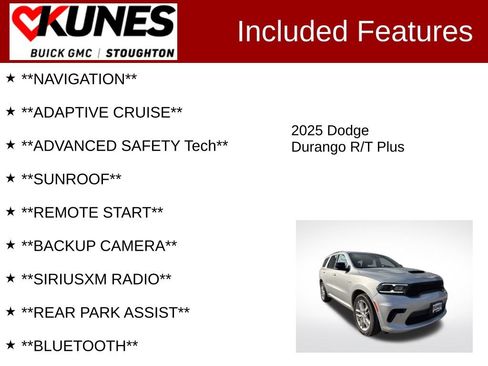 Used 2025 Dodge Durango R/T AWD/4WD image 2