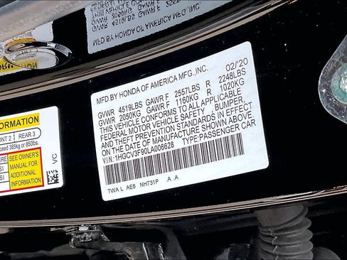 Used 2020 Honda Accord Touring image 34