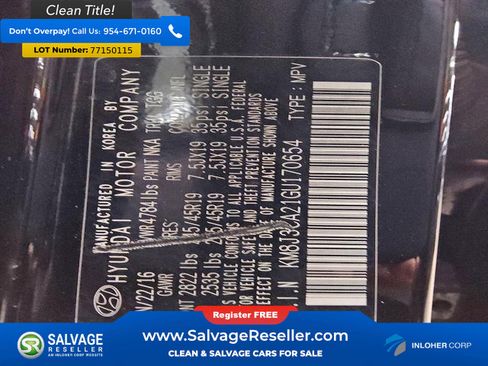 Used 2016 Hyundai Tucson Sport image 16