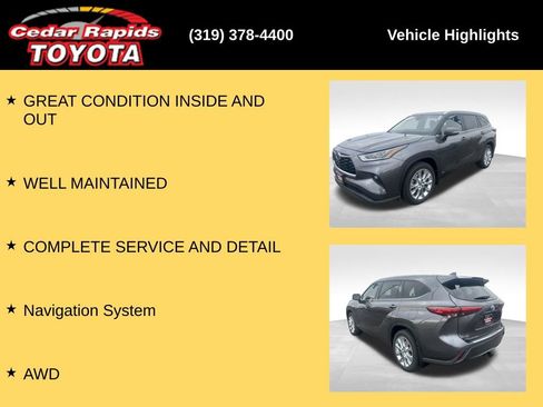 Used 2021 Toyota Highlander Limited image 7