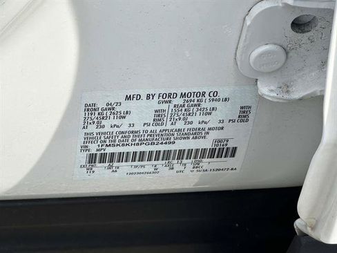 Used 2023 Ford Explorer ST-Line w/ Class IV Trailer Tow Package AWD/4WD image 36