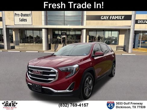 Used 2021 GMC Terrain SLT w/ Infotainment Package II FWD image 3