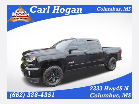 Used 2018 Chevrolet Silverado 1500 LTZ Z71 w/ Midnight Edition image 1