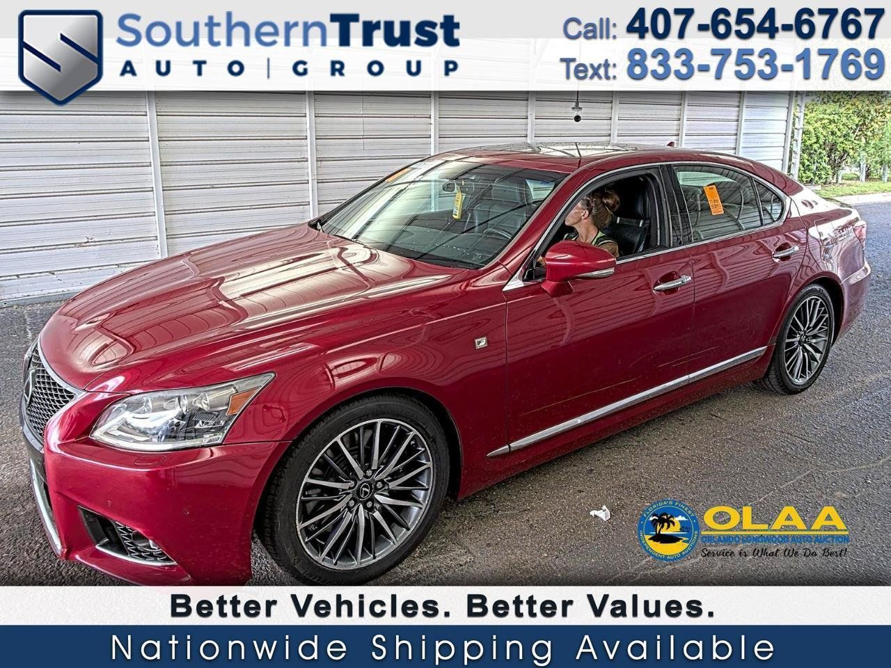 Used 2013 Lexus LS 460 w/ F-Sport Pkg RWD image 1