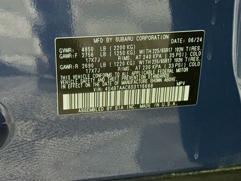Used 2025 Subaru Outback AWD/4WD image 39