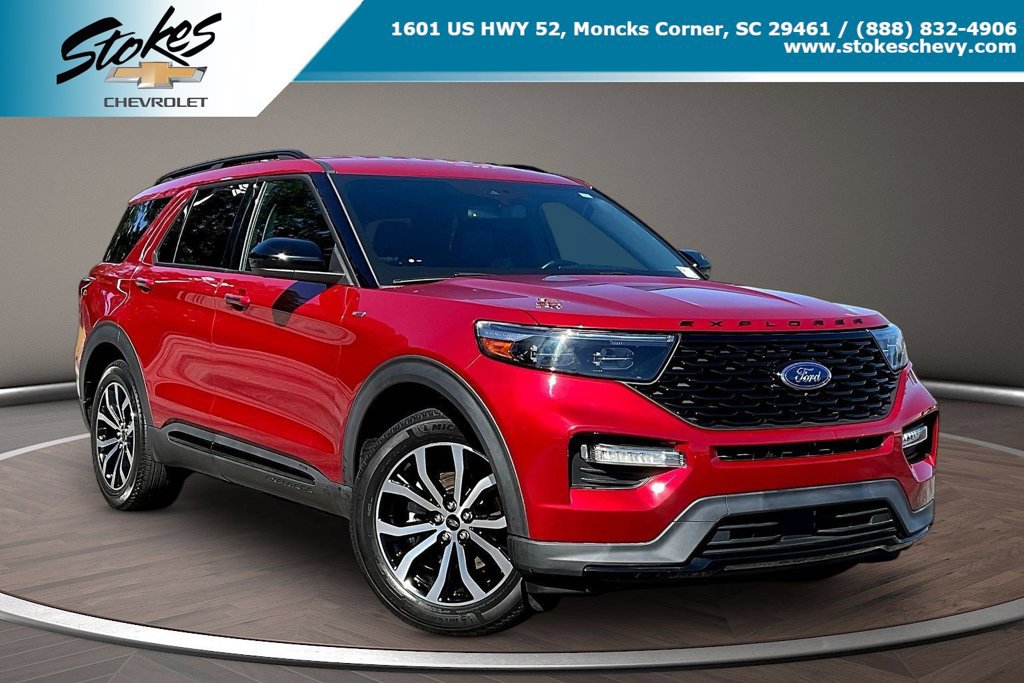 Used 2023 Ford Explorer ST-Line w/ Class IV Trailer Tow Package RWD image 1