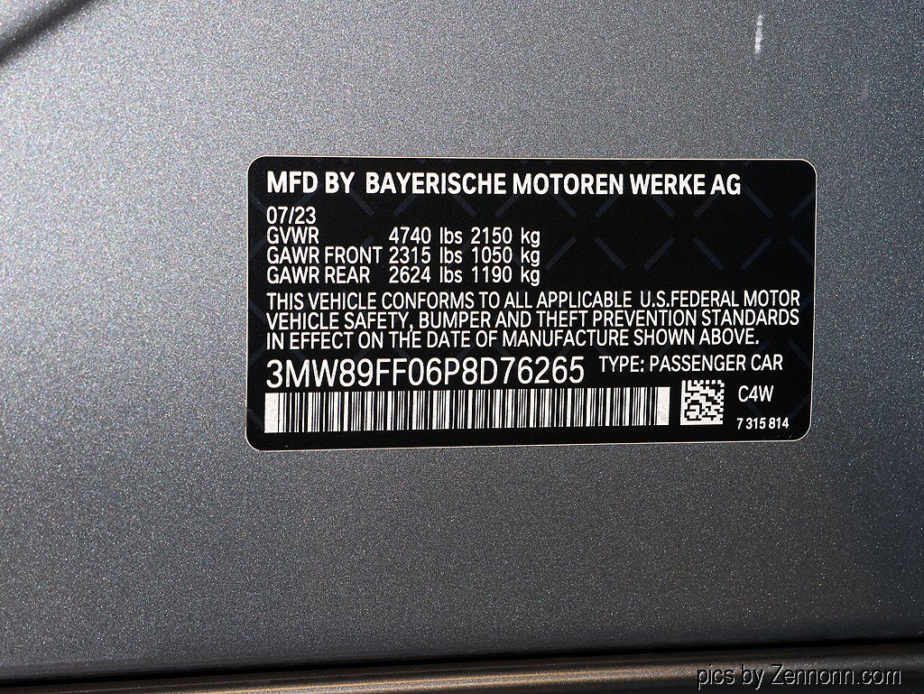 Certified 2023 BMW 330i xDrive Sedan w/ Premium Package AWD/4WD image 40