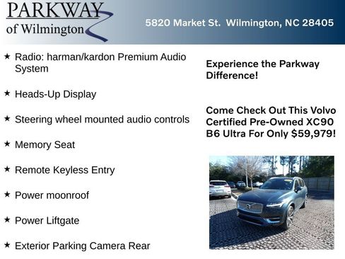 Certified 2025 Volvo XC90 B6 Ultra image 6