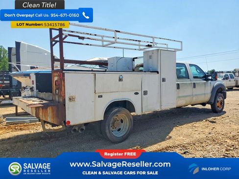 Used 2012 Ford F550 4x4 Crew Cab Super Duty w/ Payload Upgrade Pkg image 4
