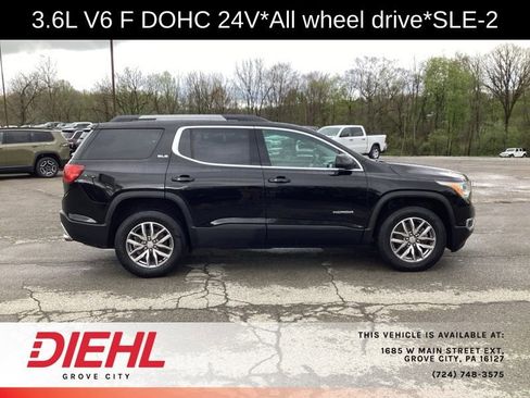 Used 2019 GMC Acadia SLE w/ Driver Alert Package I AWD/4WD image 8