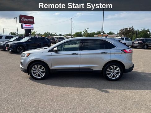 Used 2023 Ford Edge Titanium w/ Class II Trailer Tow Package AWD/4WD image 2