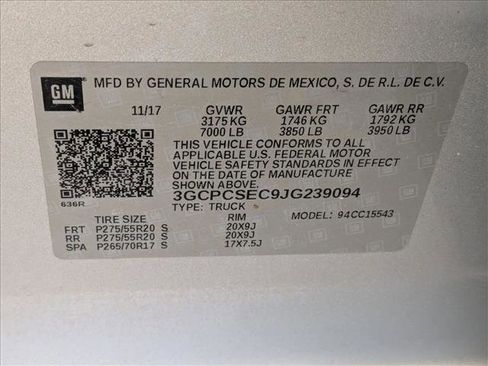 Used 2018 Chevrolet Silverado 1500 LTZ w/ Texas Edition image 25