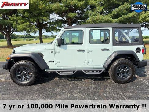Certified 2023 Jeep Wrangler Unlimited Sport AWD/4WD image 1