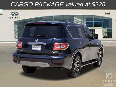 Used 2018 Nissan Armada Platinum w/ Cargo Package RWD image 3