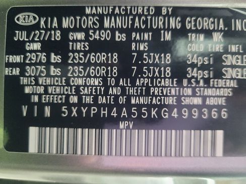 Used 2019 Kia Sorento EX image 33