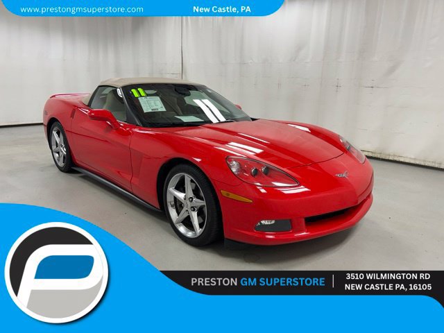 Used 2011 Chevrolet Corvette Convertible w/ Preferred Equipment Group RWD image 1