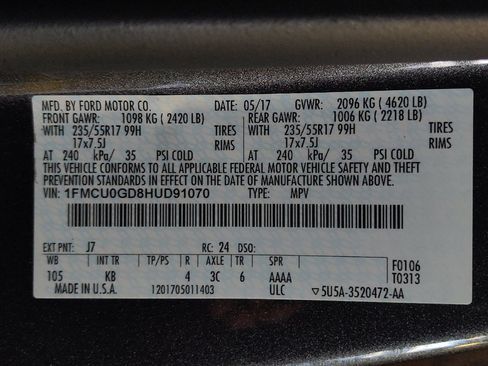 Used 2017 Ford Escape SE FWD image 33