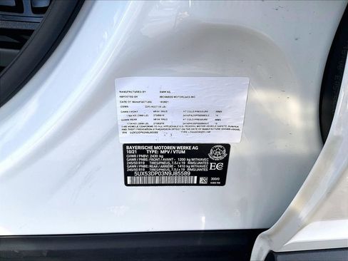 Used 2022 BMW X3 xDrive30i image 33