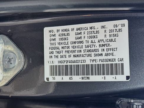 Used 2010 Honda Accord LX-P image 12