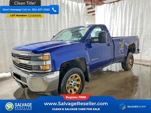 Used 2015 Chevrolet Silverado 3500 W/T w/ WT Fleet Convenience Package AWD/4WD image 1