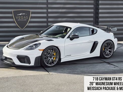 Used 2024 Porsche 718 Cayman GT4 RS w/ Weissach Package image 1