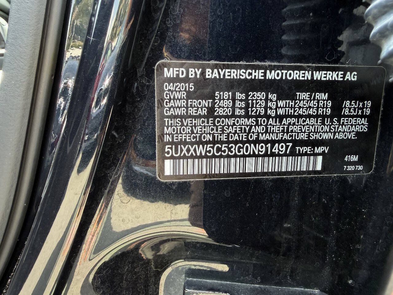 Used 2016 BMW X4 xDrive35i AWD/4WD image 24