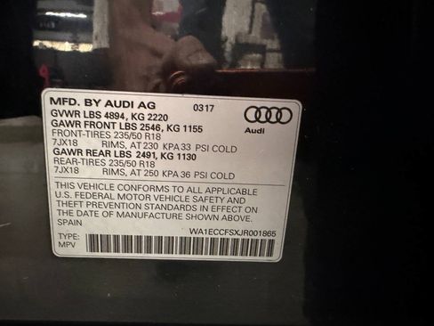 Used 2018 Audi Q3 2.0T Premium w/ Convenience Package AWD/4WD image 31