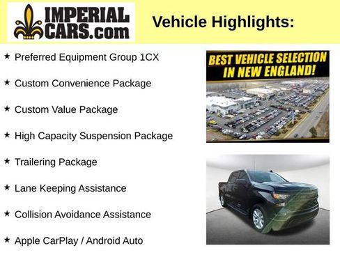 Used 2024 Chevrolet Silverado 1500 Custom AWD/4WD image 3