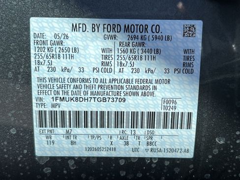 New 2026 Ford Explorer Active AWD/4WD image 36