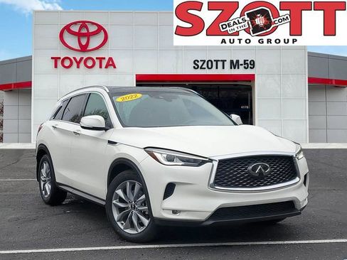 Used 2022 INFINITI QX50 Luxe AWD/4WD image 1