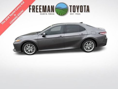 Used 2018 Toyota Camry XLE w/ Audio Package FWD image 1