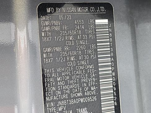 Certified 2023 Nissan Rogue SV w/ SV Premium B Package FWD image 35