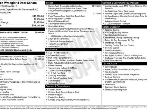 Used 2025 Jeep Wrangler Sahara image 27