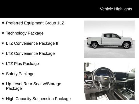 Certified 2024 Chevrolet Silverado 1500 LTZ w/ Technology Package image 16