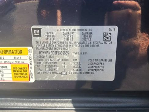 Used 2015 GMC Acadia SLE FWD image 28