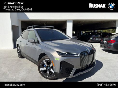 Certified 2024 BMW iX xDrive50 w/ Premium Package AWD/4WD image 1