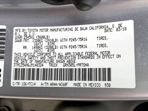 Used 2018 Toyota Tacoma SR5 image 34
