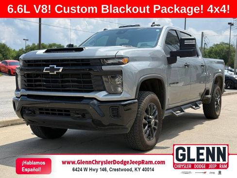 Used 2026 Chevrolet Silverado 2500 Custom w/ Custom Blackout Package AWD/4WD image 1