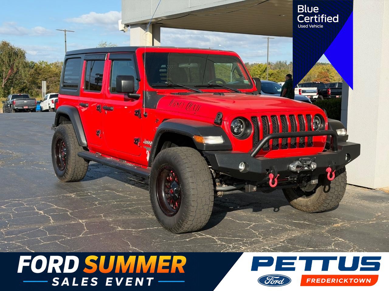 Used 2021 Jeep Wrangler Unlimited Sport AWD/4WD image 1