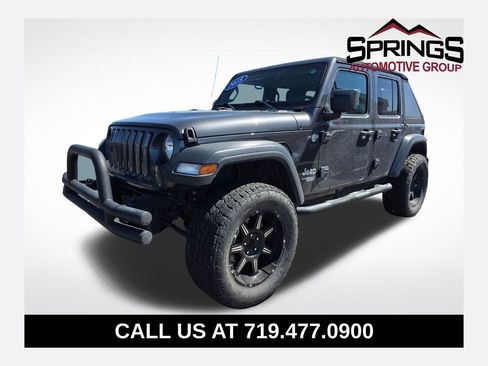 Used 2018 Jeep Wrangler Unlimited Sport AWD/4WD image 1