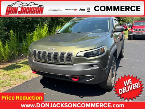 Used 2021 Jeep Cherokee Trailhawk w/ Sun, Sound & Nav Group AWD/4WD image 1