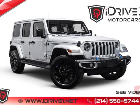 Used 2022 Jeep Wrangler Unlimited Sahara w/ Cold Weather Group AWD/4WD image 1