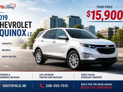Used 2019 Chevrolet Equinox LT FWD image 1