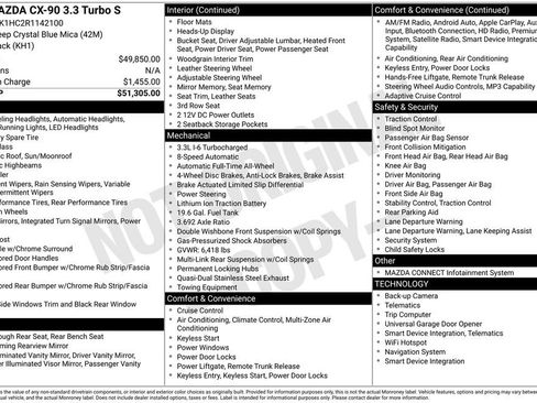 Used 2024 MAZDA CX-90 3.3 Turbo S image 39
