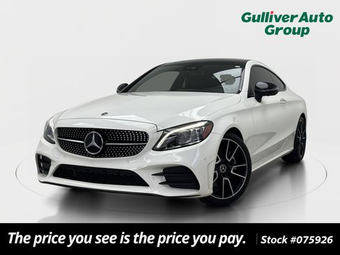 Used 2021 Mercedes-Benz C 300 Coupe w/ AMG Line image 1