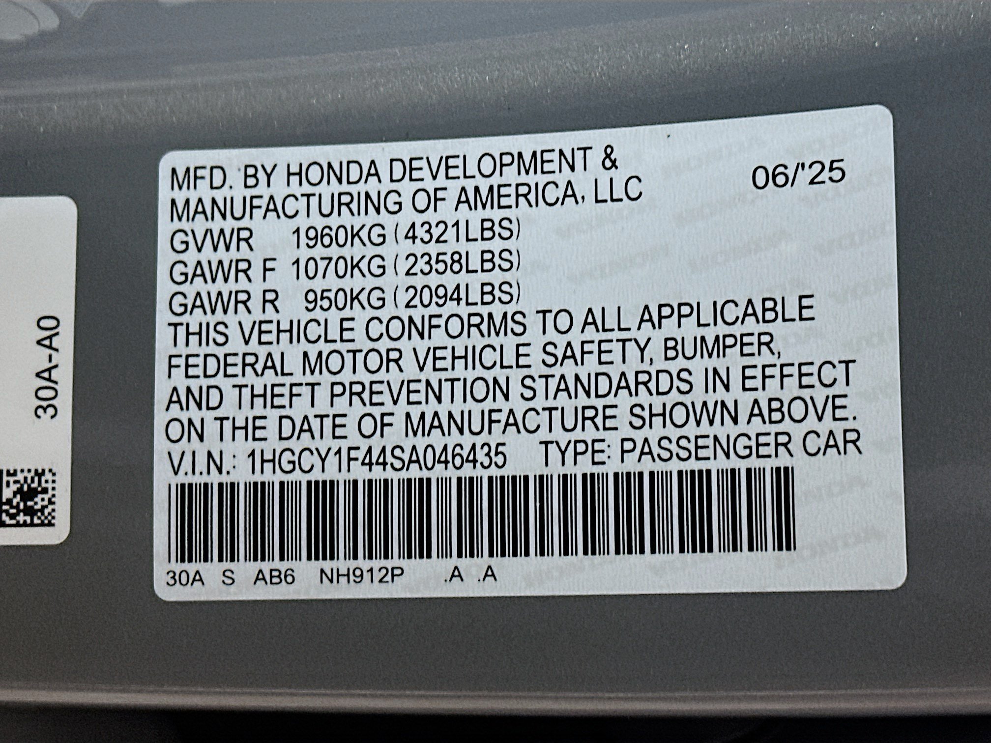 Certified 2025 Honda Accord SE image 31