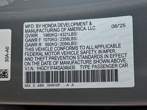 Used 2025 Honda Accord SE image 31