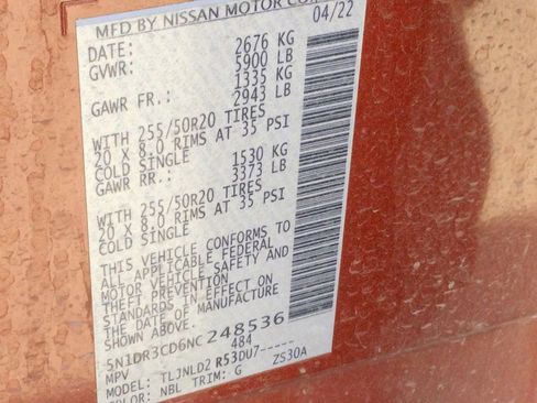 Used 2022 Nissan Pathfinder SL w/ SL Premium Package image 37